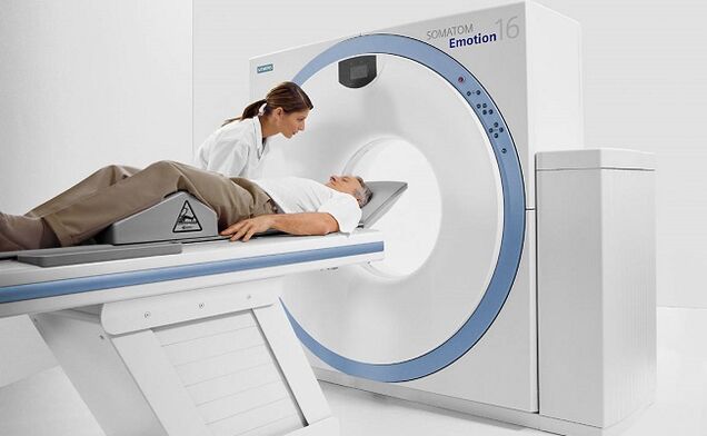 MRI kā veids krūšu kurvja osteohondrozes diagnosticēšanai