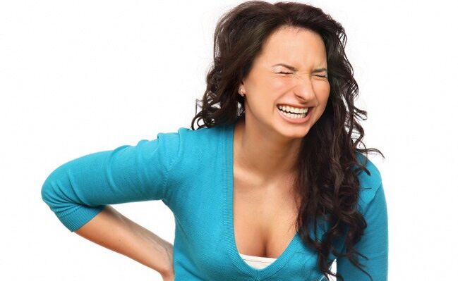 nosauktas muguras sāpes ar krūšu kurvja osteohondrozi